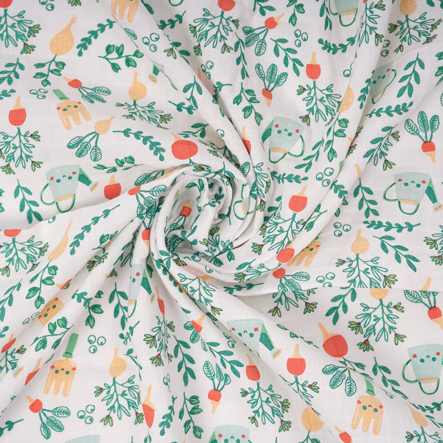 Gardener's Delight Cotton Muslin Swaddle - Pack of 3