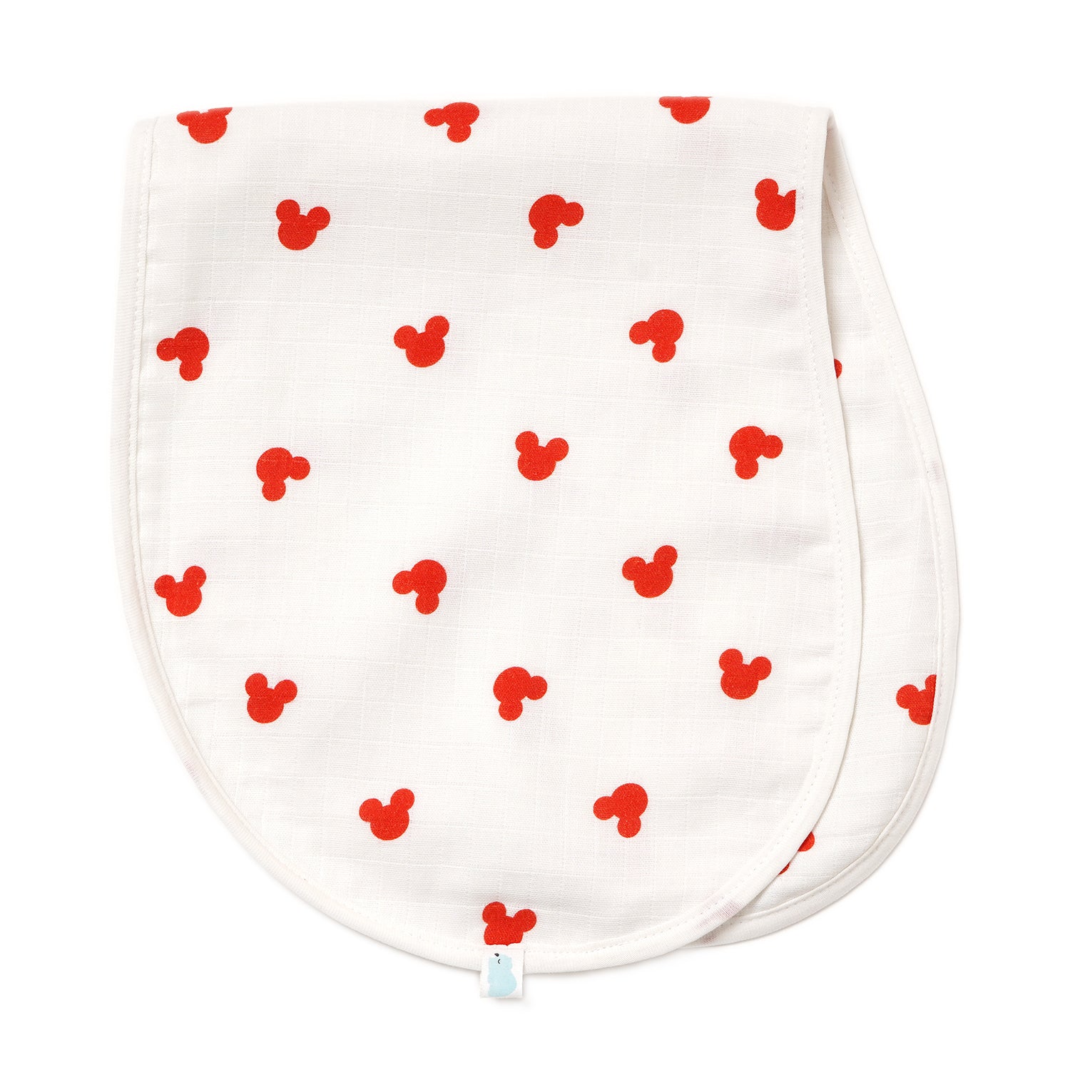 Muslin Burp Cloth – Mickey Red