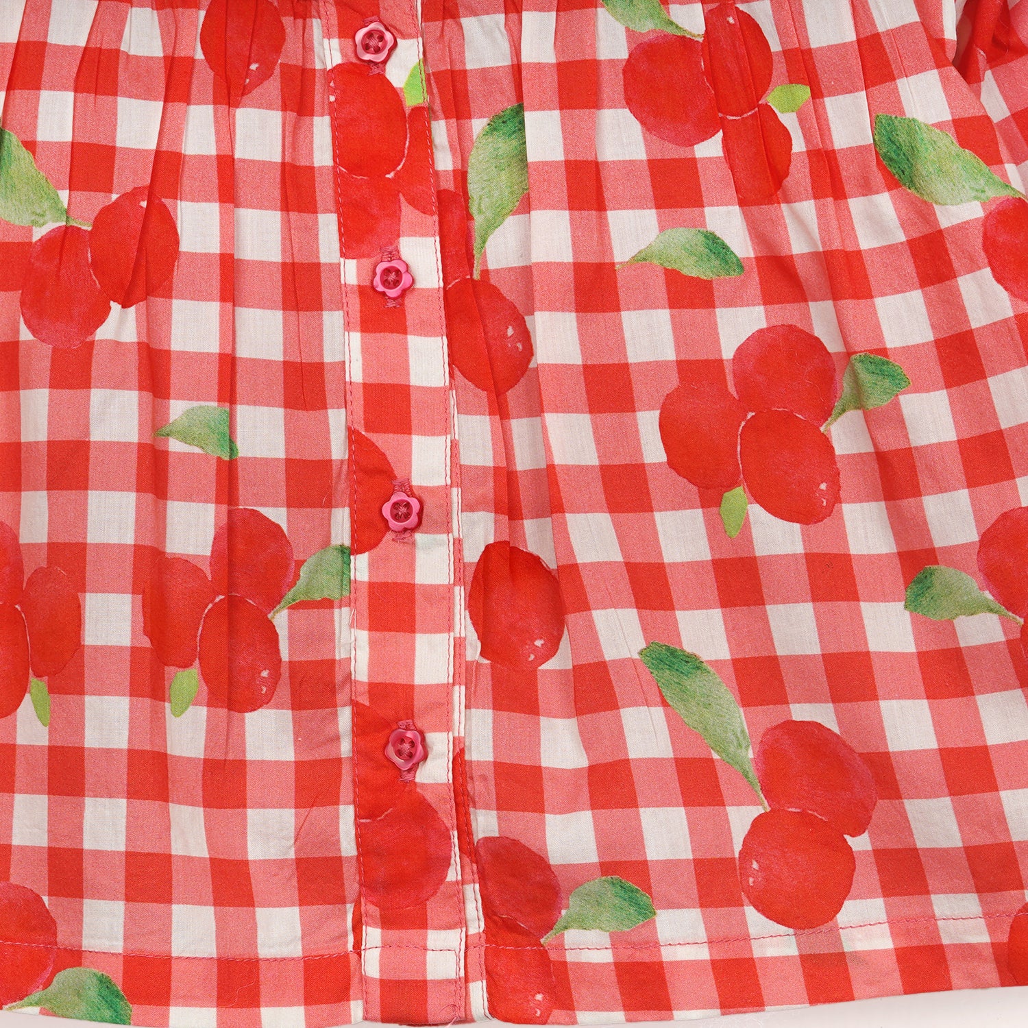 Red Cherry Night Suit