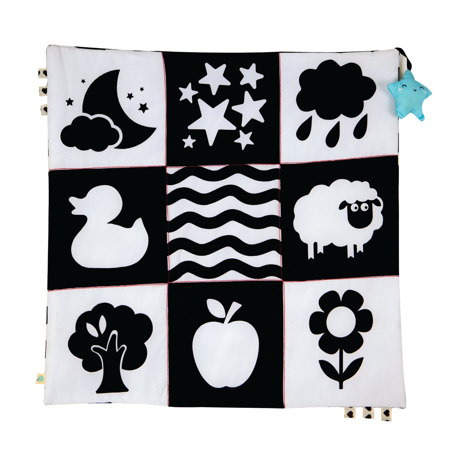 High Contrast Baby Cloth Mat / Play Mat - My First Mat