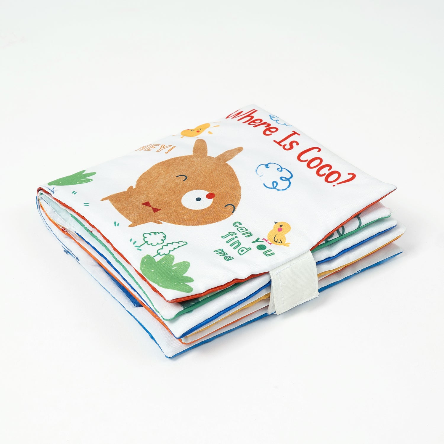 Where is coco | Colourfull Cloth Book for Infant