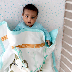 Baby Quilt - Monkey