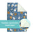 Little Dreamer Diaper Changing Mats for baby Pack of 3