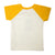Jungle Fun - Half Sleeved Cotton T-Shirt -  Yellow