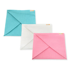 Muslin Nappies Multicolor - Pack 3