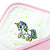 Tidy Sleep Woven Cotton Hooded Baby Bath Towel - Baby Pink