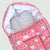Baby Cotton Carry Nest (0-6 Months) - Teddy Pink