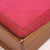 Waterproof Soft Terry Cotton Breathable Fitted Style Mattress Protector - Maroon