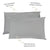 Cotton Waterproof and Dustproof Pillow Protector Pack of 2