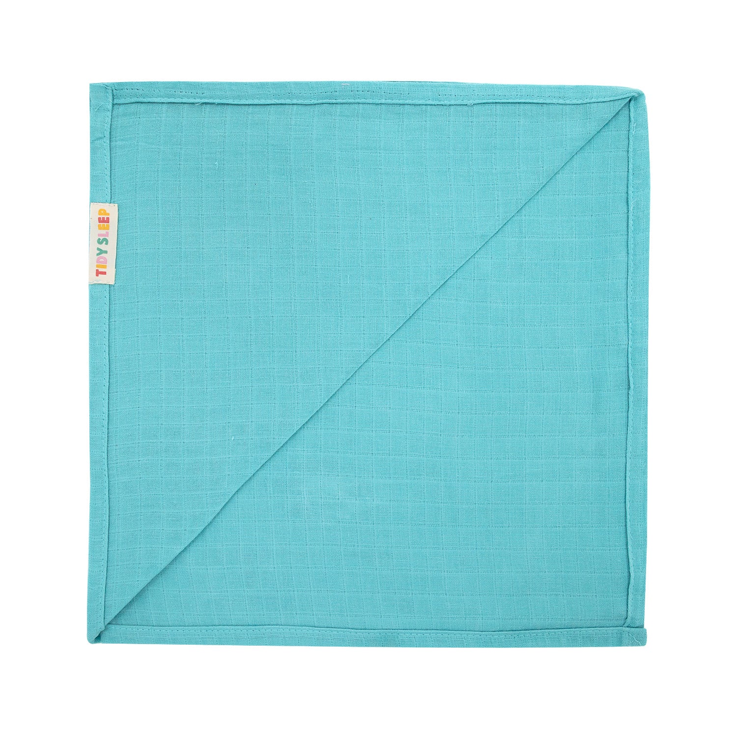 Muslin Nappies - Solid Mint Pack 6