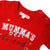 Mamma's Friends - Half Sleeved Cotton T-Shirt - Red