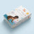 Waterproof Baby Bed Protector Dry Sheet for New Born Babies - Peach