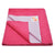 Tidy Sleep Waterproof Baby Bed Protector Dry Sheet For New Born Babies - Dark Pink