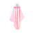 Woven Cotton Hooded Baby Bath Towel - Baby Pink