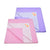 Tidy Sleep Waterproof Baby Bed Protector Dry Sheet For New Born Babies -Baby Pink & LilacOf 2