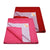 Tidy Sleep Waterproof Baby Bed Protector Dry Sheet For New Born Babies - Red & Hot Pink Pack of 2