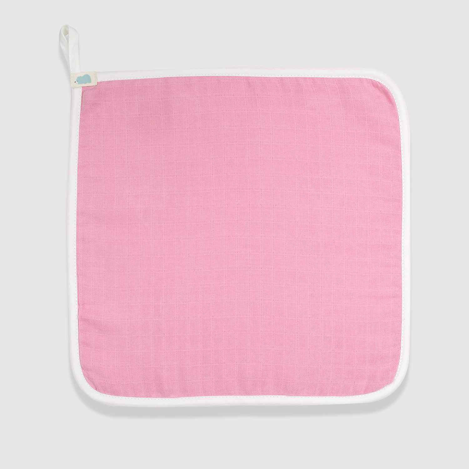 Muslin Face Napkin - Pink Solid